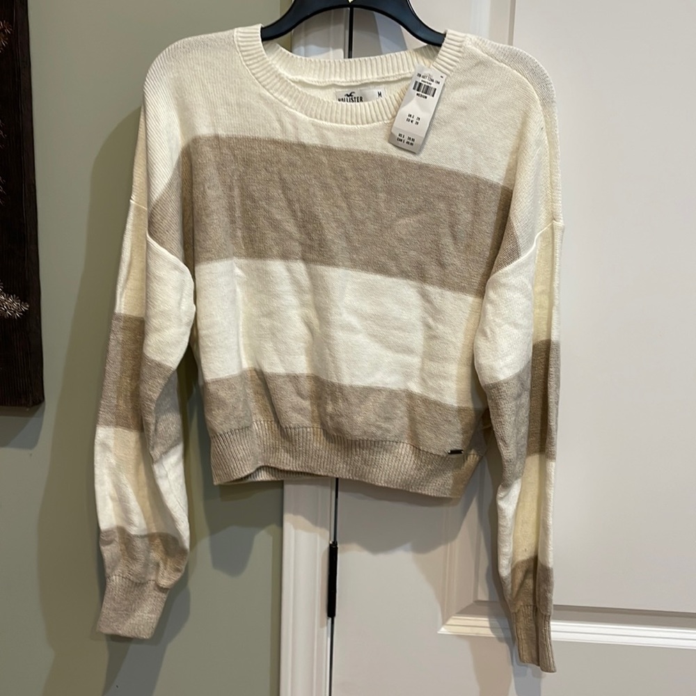 Hollister cropped sweater